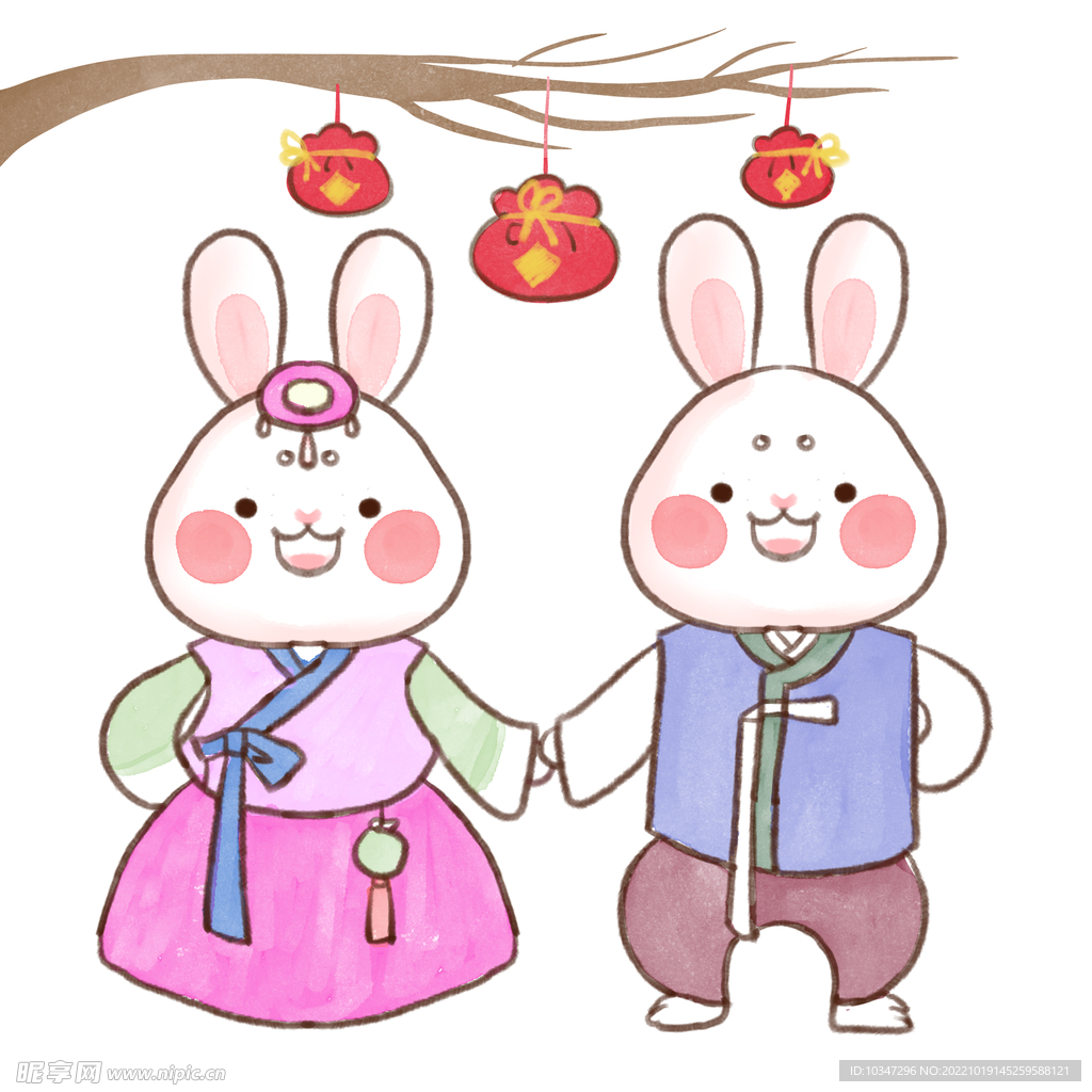 卡通兔  