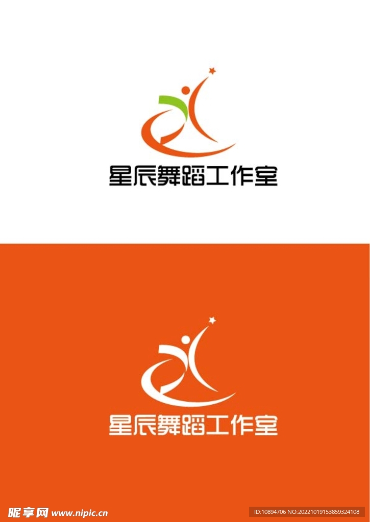 舞蹈标识设计