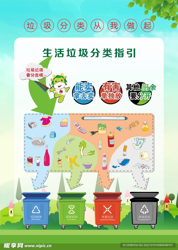 垃圾分类海报
