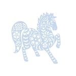 马剪纸 