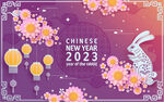 2023兔年喜庆剪纸