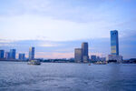 城市江景 广州城市江边