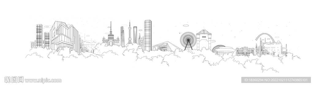 建筑线条