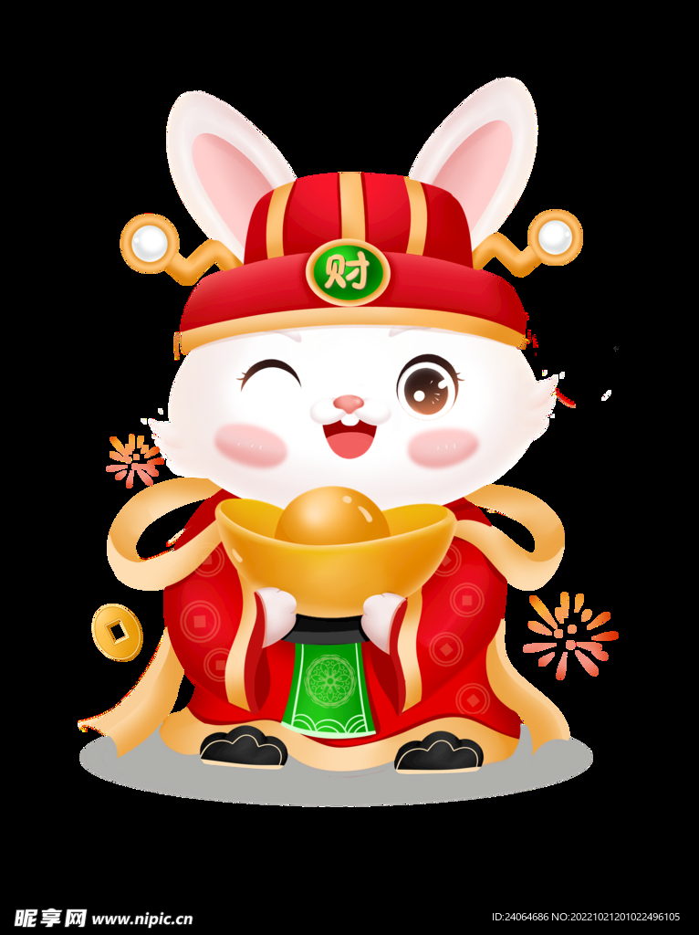 财神兔
