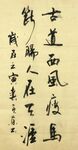 天净沙秋思 杨克东书法
