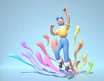 C4D模型 卡通人物
