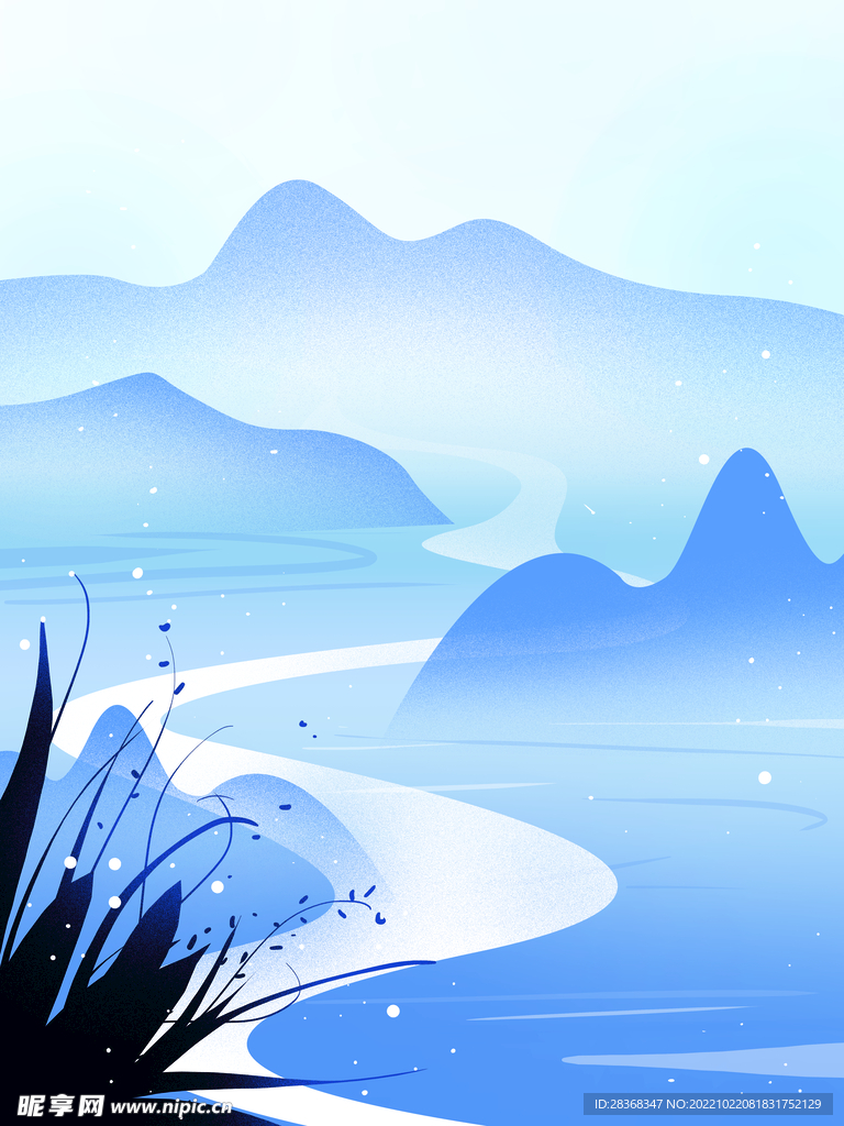  立冬背景  