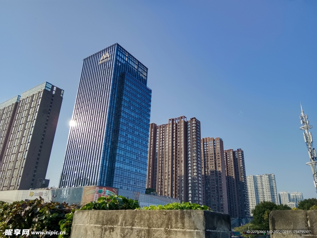 楼房摄影图__建筑景观_自然景观_摄影图库_昵图网