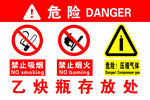 乙炔瓶存放处 