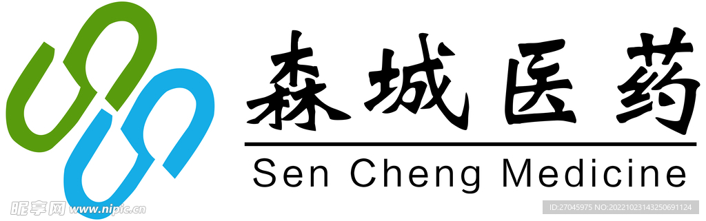 森城医药logo