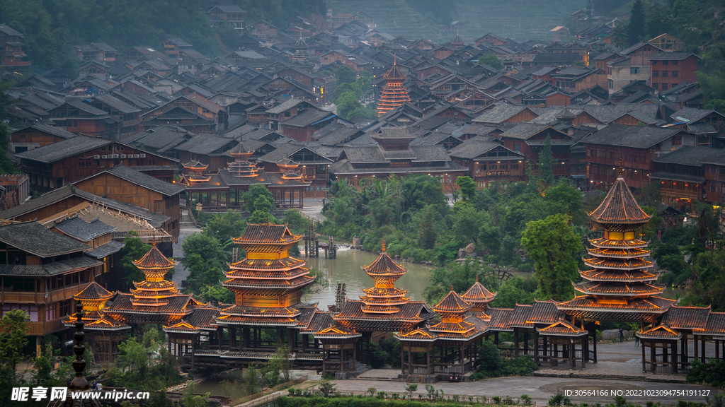 复古旅游建筑