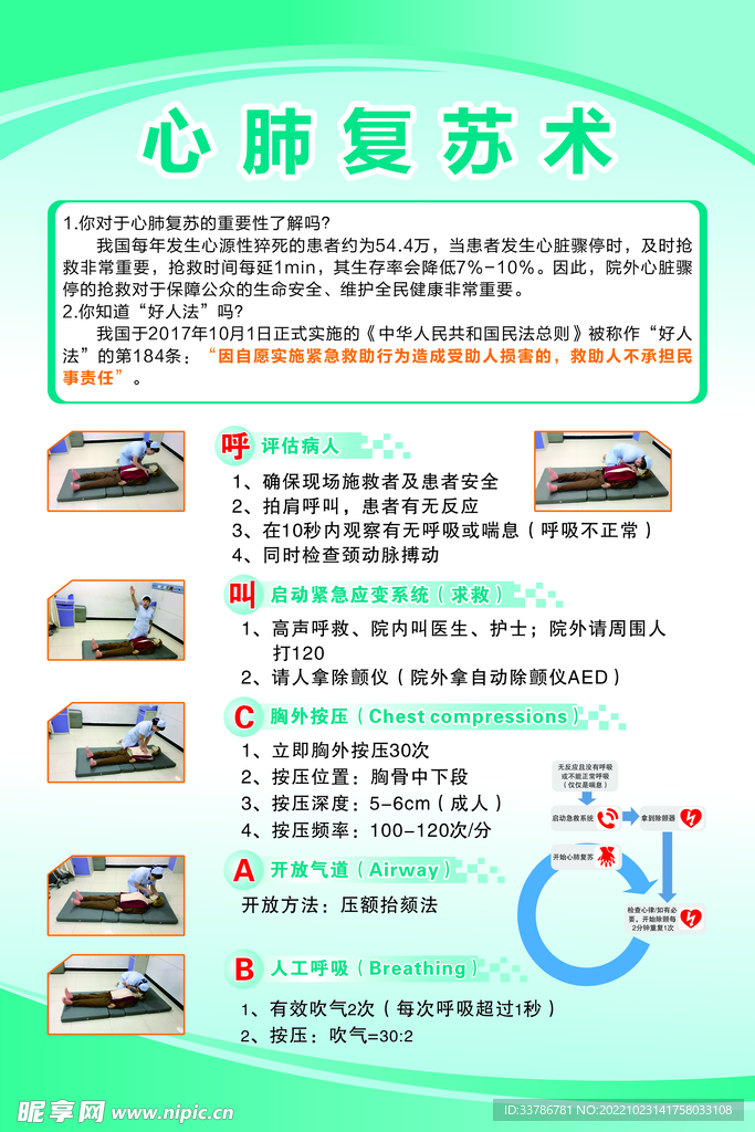 心肺复苏术教学