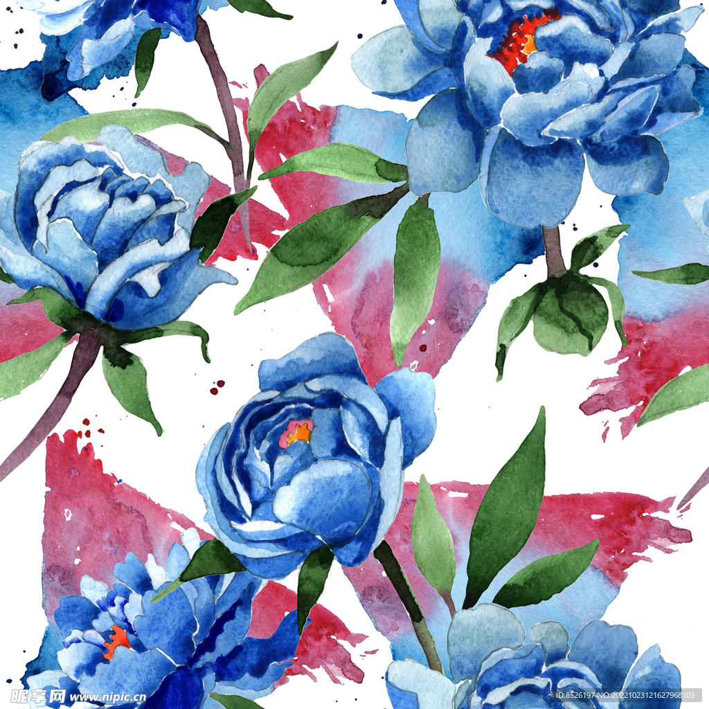 手绘花卉