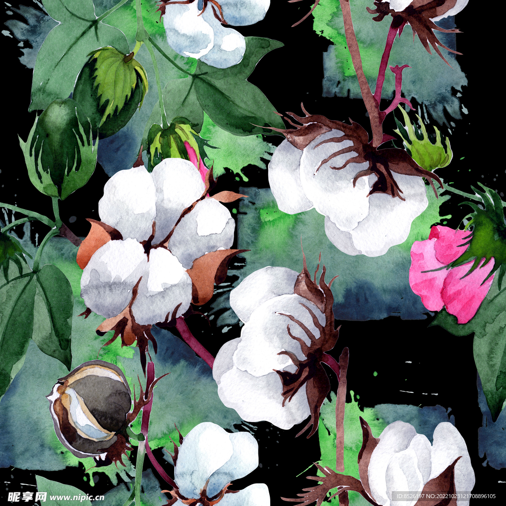 手绘花卉