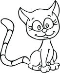 猫卡通矢量素材插画图片