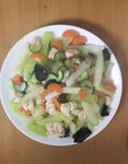 美食海米冬瓜俯拍