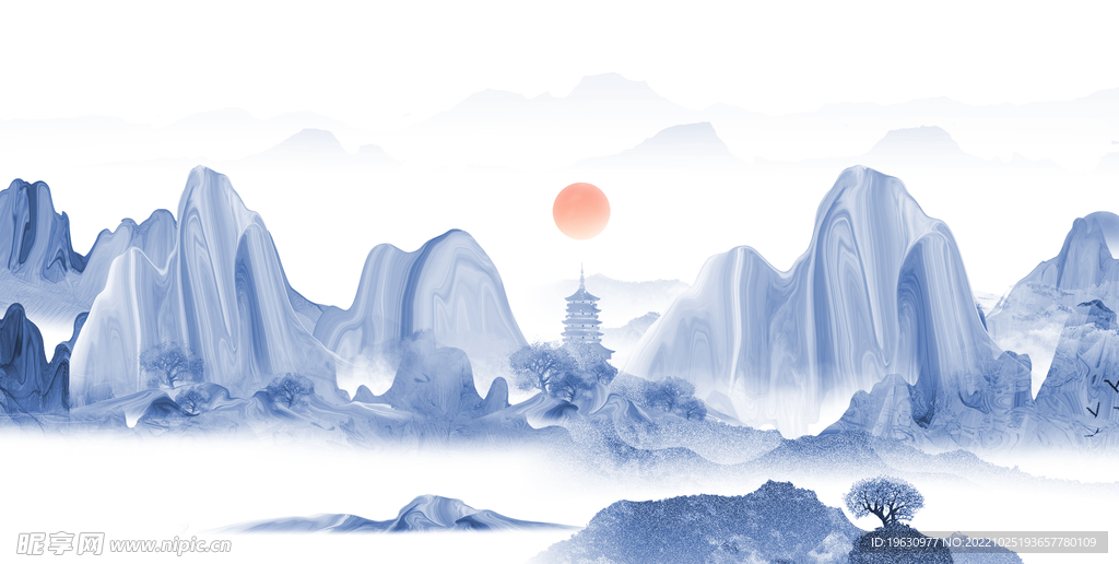 新中式水墨