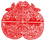 仙桃 窗花 剪纸