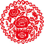 窗花 中国风 剪纸