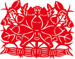 花 中国风 剪影