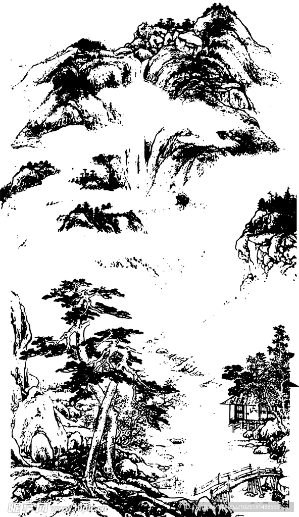 山水画