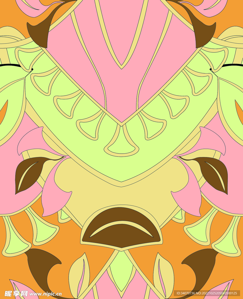 定位花