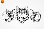 猫纹身花纹