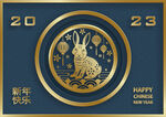 2023年兔年春节海报