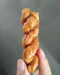 红糖麻花特写