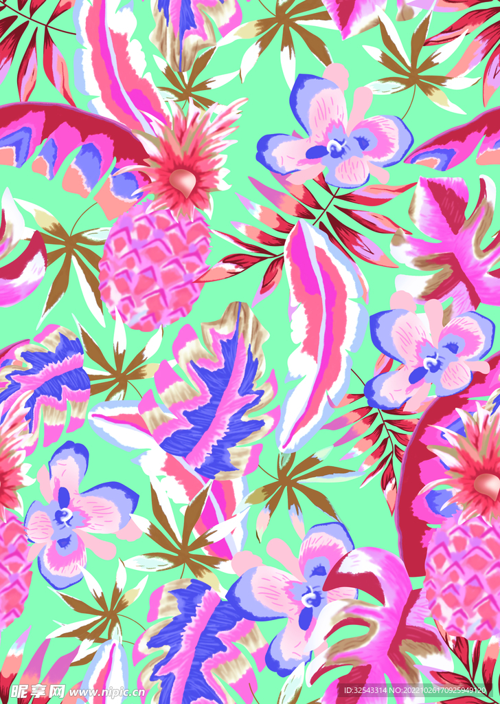 热带叶子