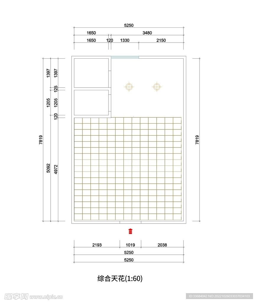 女生宿舍天花布置图