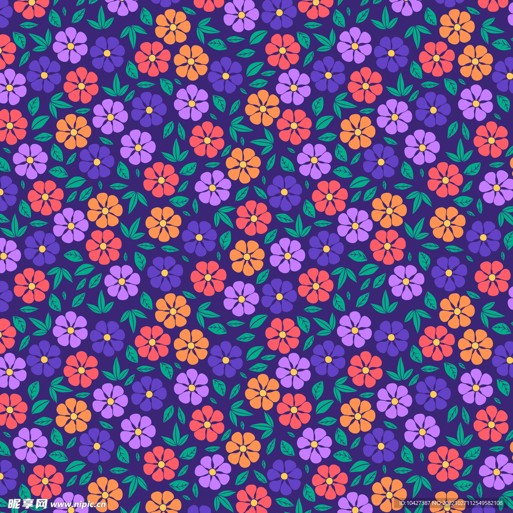 卡通花