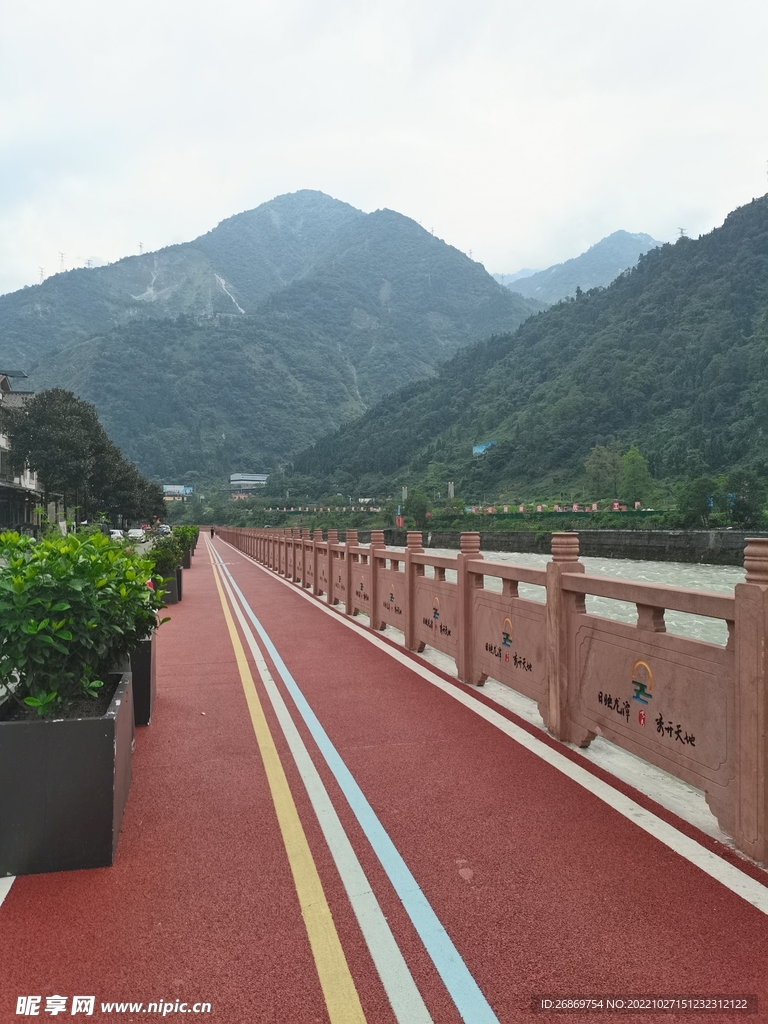 四川映秀风景