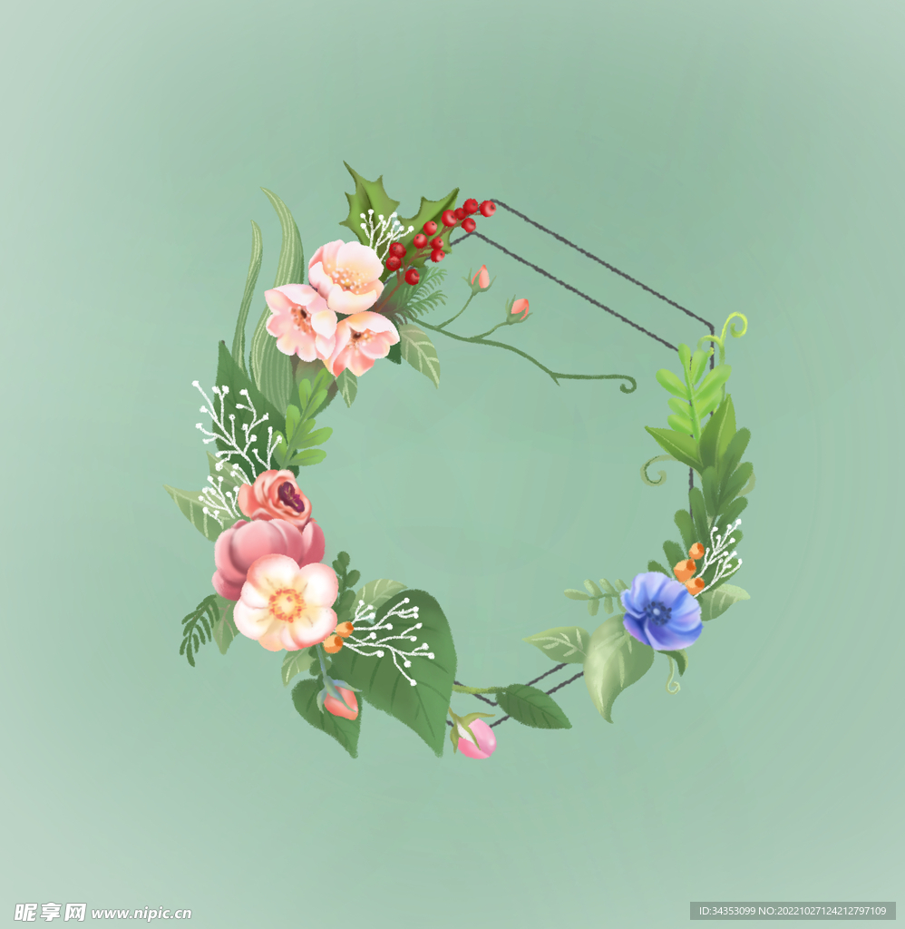 花环