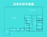洗净车间平面图