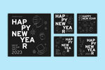 2023新年涂鸦海报