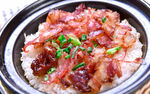 砂锅腊肠饭