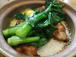 照烧鸡排拌饭
