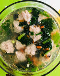 裙带菜丸子汤