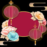 国潮边框图片