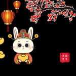 兔年素材设计图片