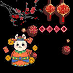 兔年素材设计图片