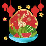 兔年素材设计图片