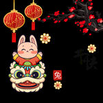  兔年素材设计图片