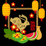 兔年素材设计图片