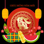 兔年素材设计图片