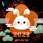 兔年素材设计图片