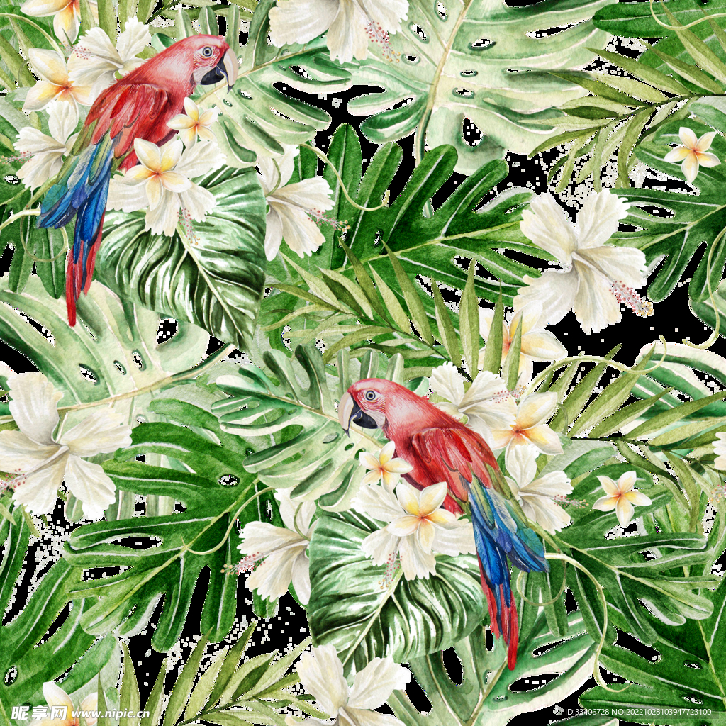 手绘花卉
