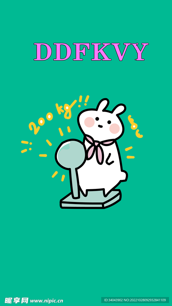 卡通兔子