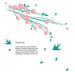 矢量图花鸟